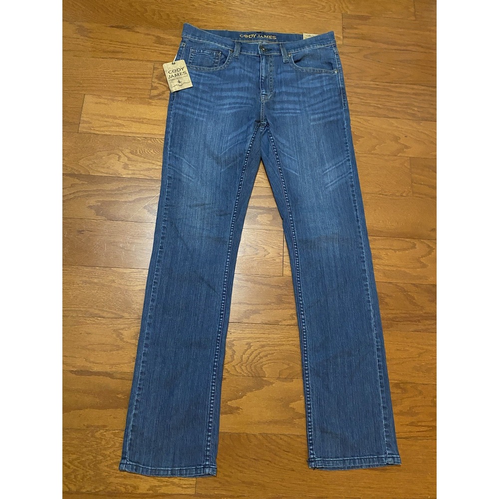 Cody James Jeans 36x36 Slim Straight Blue New! NWT
